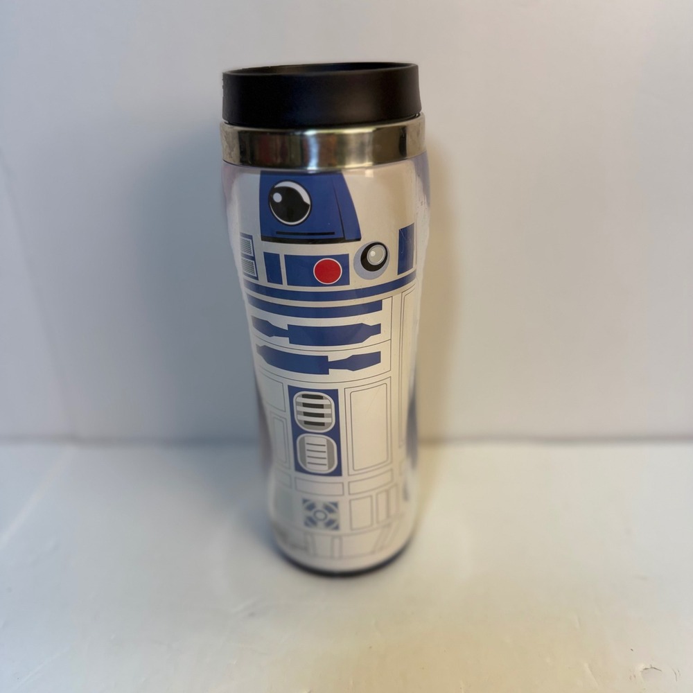 Star Wars R2-D2 Travel Tumbler Kohls Collection BPA Free Blue White 187982-08/15